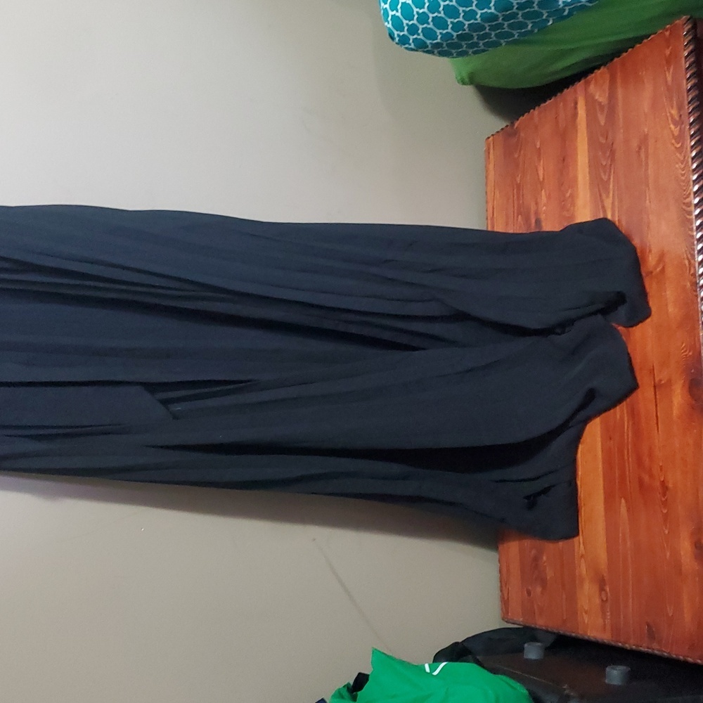 Shein Elegant Black Maxi Dress Size XL - Picture 4 of 6